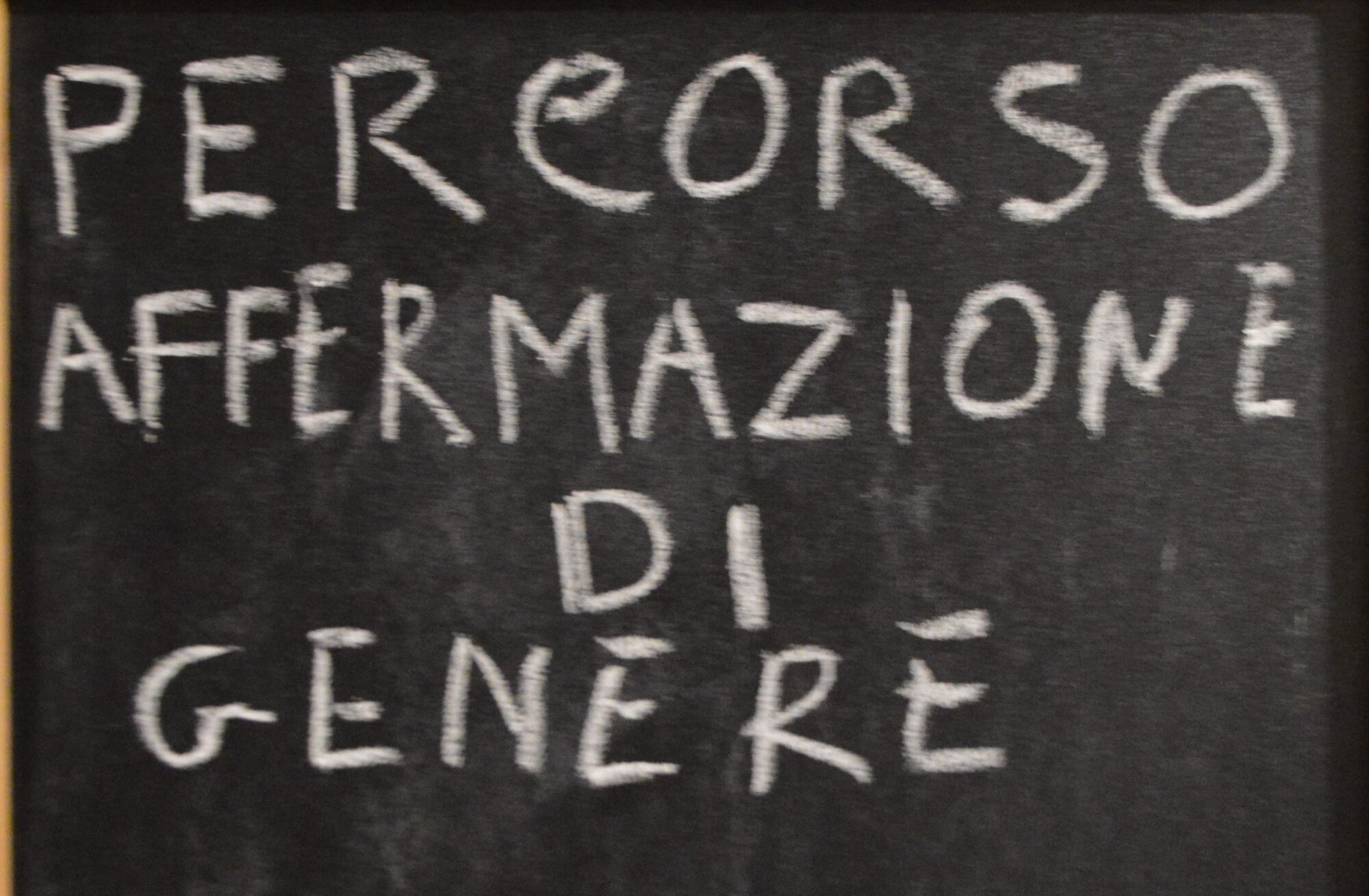 Percorso di affermazione di genere